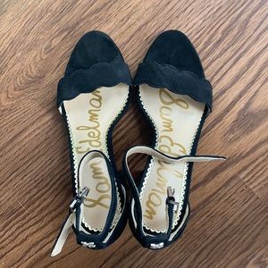 Sam Edelman Odila Sandals in Black Suede